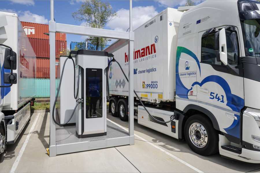 elektrofahrzeugen an logistik
