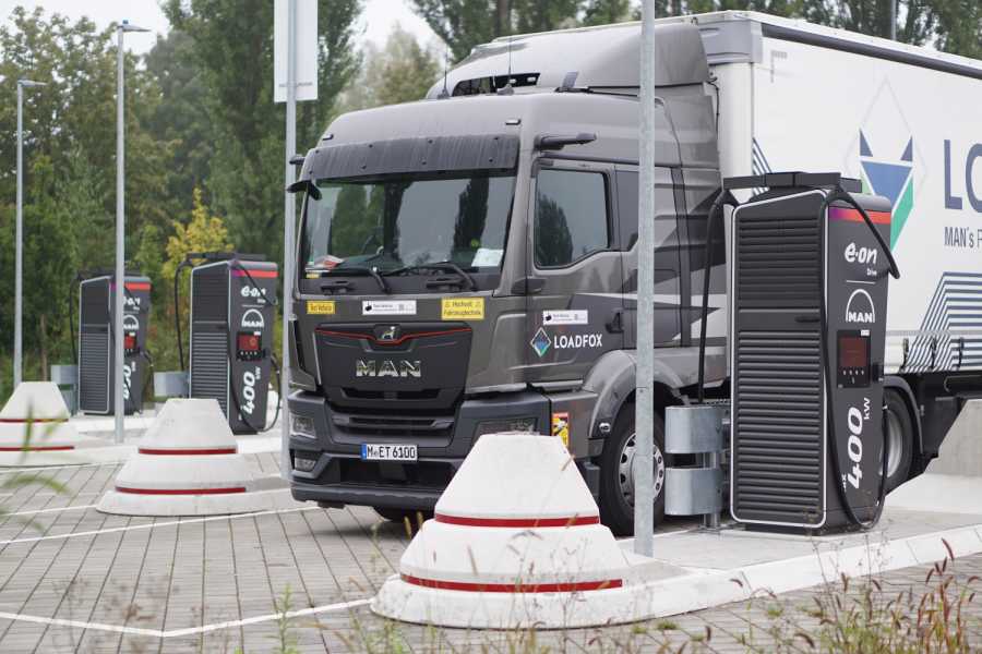 elektrofahrzeugen in logistik